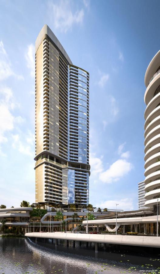 2 Bedroom Luxurious Family Apartment Next To Pacific Fair - Broadbeach Gold Coast Gc22 Exteriör bild